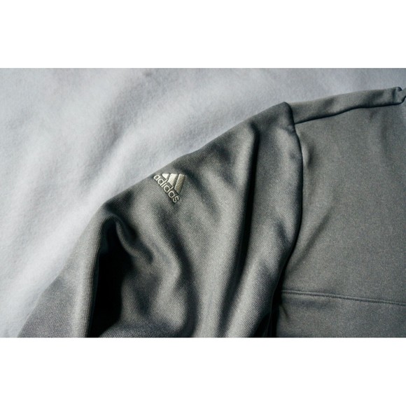 Adidas Pinehurst 1895 Golf Sweater 1/4 Zip Grey Pullover Mens Size 2XL - Picture 4 of 8